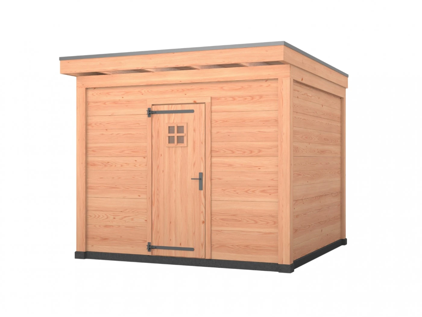 Douglas overkapping, 300 x 350, met schuur, Westwood Comfort - Afbeelding 1